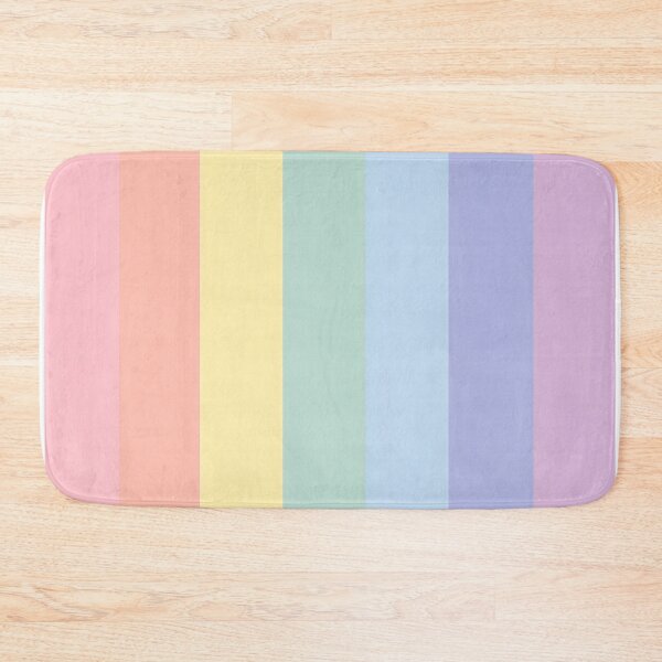 Item preview, Light summer colour palette stripe design designed and sold by KLflorals.