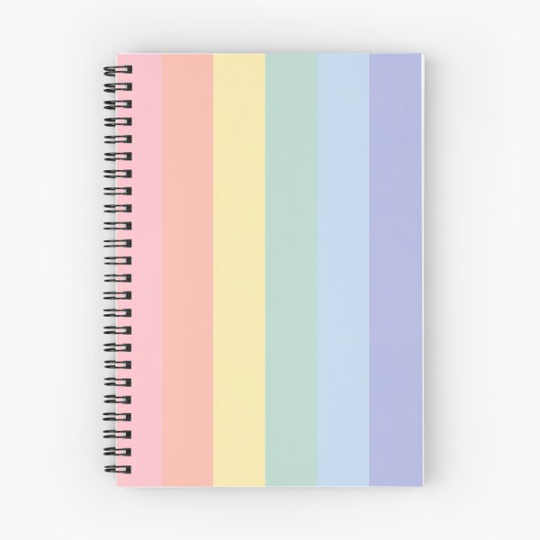 Item preview, Light summer colour palette stripe design designed and sold by KLflorals.