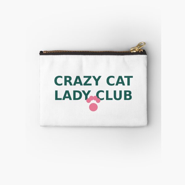 Item preview, Crazy Cat Lady Club Funny Design designed and sold by Gehanefathi.
