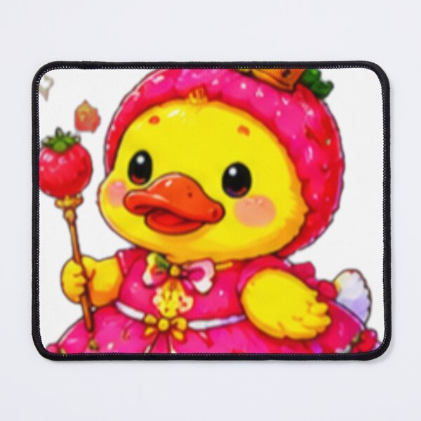 Item preview, Kawaii Princess Duck Cute Pink Sticker designed and sold by DailyDoodlesBySumbul.