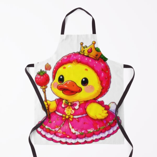 Item preview, Kawaii Princess Duck Cute Pink Sticker designed and sold by DailyDoodlesBySumbul.