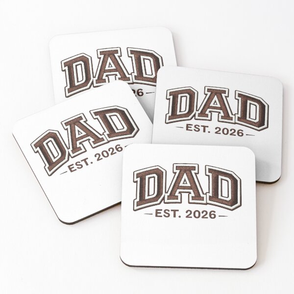 Item preview, Dad EST. 2026 Varsity Embroidery Style Typography | New Dad Gift | Father’s Day Design designed and sold by  Mirai_Art.
