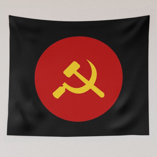Item preview, Communist Circle Flag designed and sold by shitpostee.