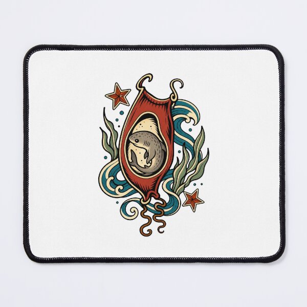 Item preview, Shark Egg – Mermaid’s Purse Marine Biology Art designed and sold by AMICO77.