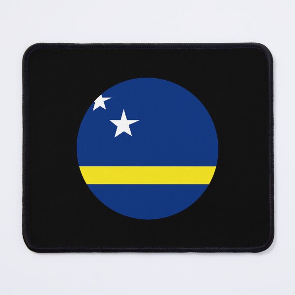 Item preview, Curaçao Circle Flag CW designed and sold by shitpostee.