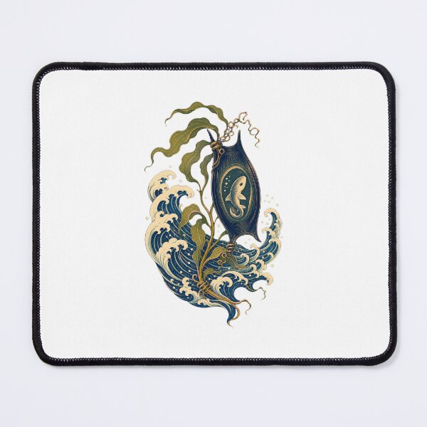 Item preview, Shark Egg – Mermaid’s Purse Marine Biology Art designed and sold by AMICO77.