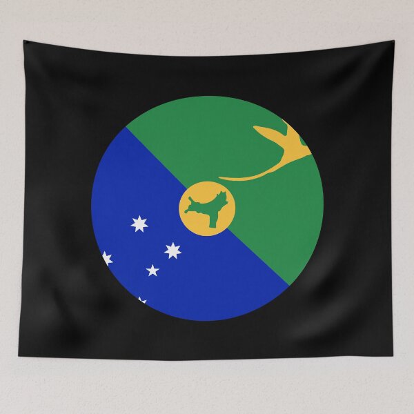 Item preview, Christmas Island Circle Flag CX designed and sold by shitpostee.