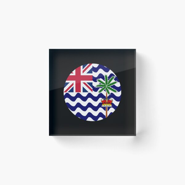 Item preview, Diego Garcia Circle Flag DG designed and sold by shitpostee.