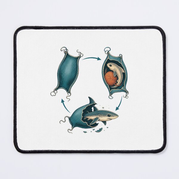 Item preview, Shark Egg – Mermaid’s Purse Marine Biology Art designed and sold by AMICO77.