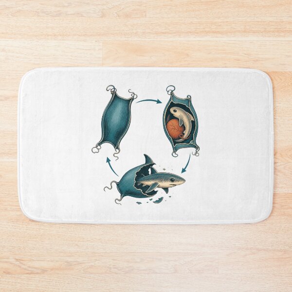 Item preview, Shark Egg – Mermaid’s Purse Marine Biology Art designed and sold by AMICO77.