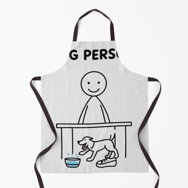 Item preview, Dog Person Funny Minimalist Line Art Sticker designed and sold by Xenovita.