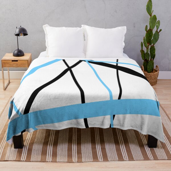 Item preview, Cool Pale-Blue Diagonal Lines Black Accents designed and sold by taiche.