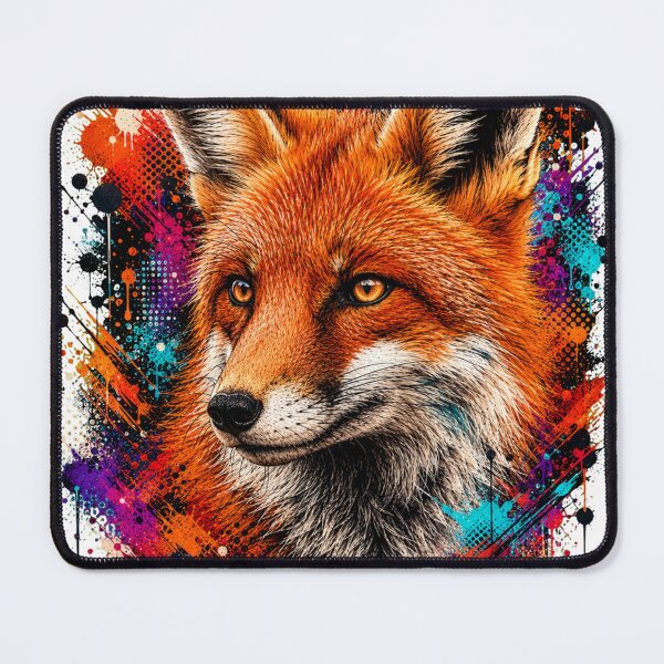Item preview, Red Fox Street Art Graffiti Portrait designed and sold by Tobull.