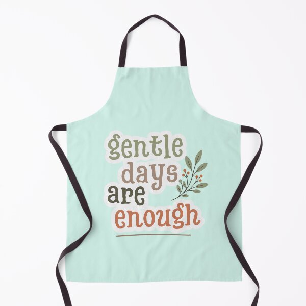 Item preview, Gentle Days Are Enough – Spiritual Self Care Quote Artwork designed and sold by CosmicQuietStudio.