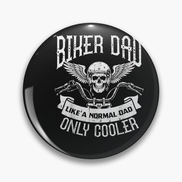 Item preview, Biker Dad Like Normal Only Cooler Fathers Day Motorcycle Men designed and sold by FrankIsabel.