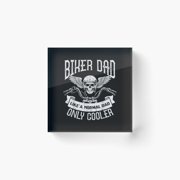 Item preview, Biker Dad Like Normal Only Cooler Fathers Day Motorcycle Men designed and sold by FrankIsabel.