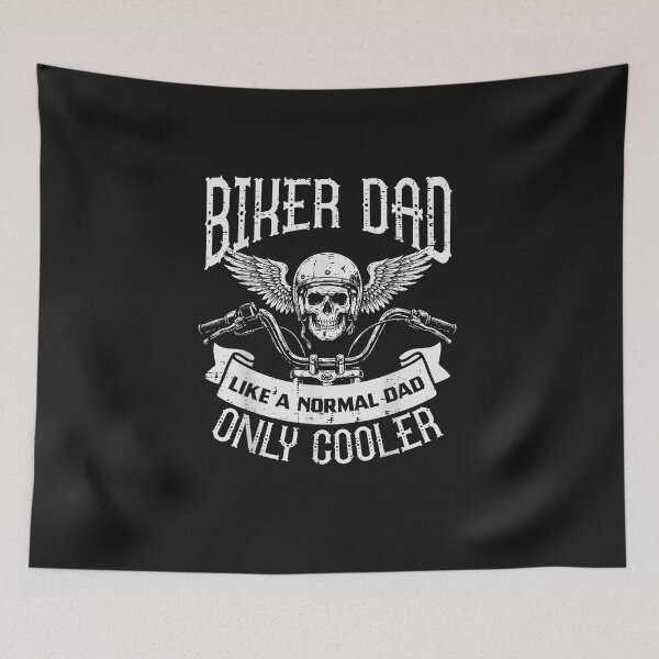 Item preview, Biker Dad Like Normal Only Cooler Fathers Day Motorcycle Men designed and sold by FrankIsabel.