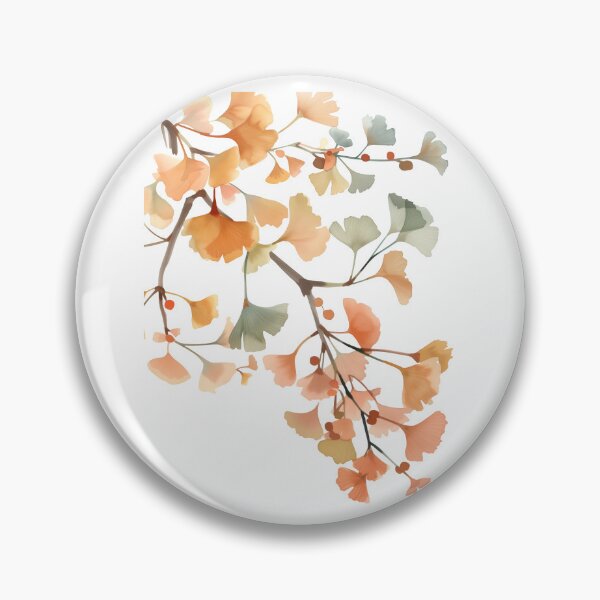 Item preview, Ginkgo branch yellow designed and sold by xiao xuans.
