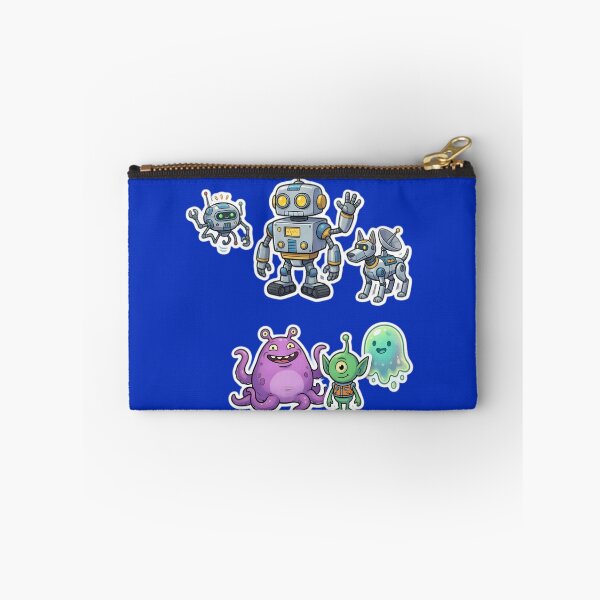 Item preview, Cute Alien & Robot Sticker Pack | Kawaii Space Creatures, Robot Dog & Sci-Fi Cartoon Characters designed and sold by Bhaskar Digital Art.