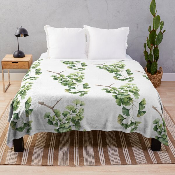 Item preview, Ginkgo branch green designed and sold by xiao xuans.
