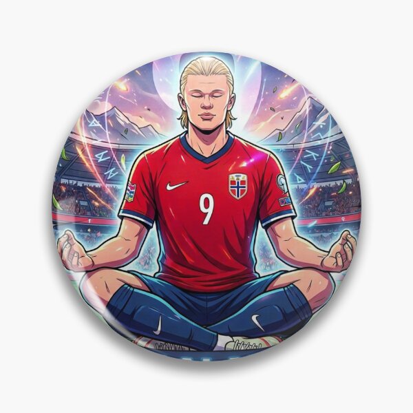 Item preview, Erling Haaland Meditation Yoga Pose designed and sold by Simplybe1.