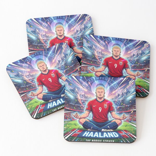 Item preview, Erling Haaland Meditation Yoga Pose designed and sold by Simplybe1.