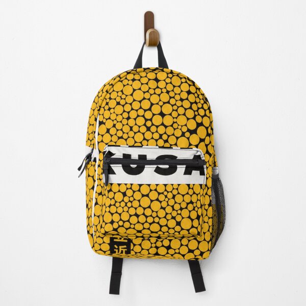 Item preview, Yayoi Kusama Yellow Dots Poster 1992 - Infinity Net Wall Art Print, Tokyo Minimal Decor designed and sold by scrambledpeg.