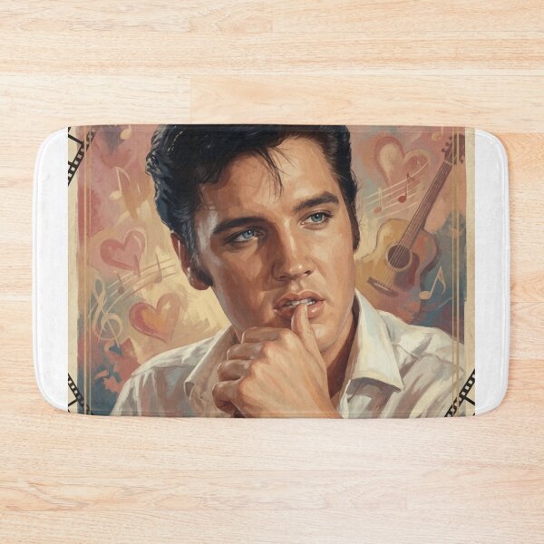 Item preview, Elvis Presley - Classic Cinematic Portrait Poster designed and sold by ElvisVintagePosters.