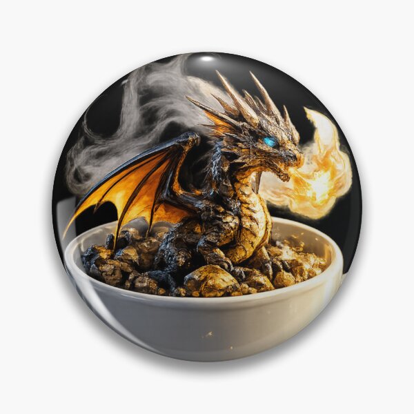 Item preview, Baby Fire Dragon in Magic Coffee Cup designed and sold by Houldi.