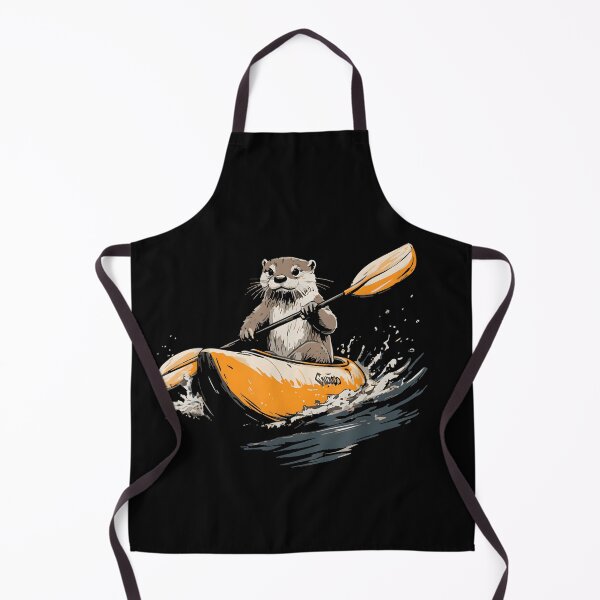 Item preview, Otter Kayaker Paddling Outdoor Adventure designed and sold by LASTIQUE-dd.