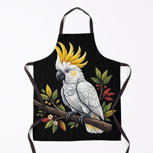 Item preview, Sulphur - Crested Cockatoo on Branch designed and sold by kinanandi.