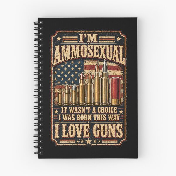 Item preview, I'm Ammosexual Born This Way Love Guns designed and sold by NicowrmSArt.
