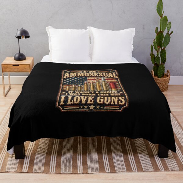 Item preview, I'm Ammosexual Born This Way Love Guns designed and sold by NicowrmSArt.