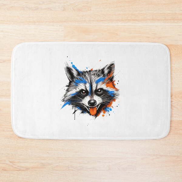 Item preview, Raccoon Sketch – Hand Drawn Woodland Animal Art designed and sold by AMICO77.