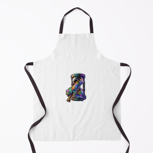 Item preview, Surreal Chameleon Time Traveler Optical Illusion Sticker designed and sold by Satish04.