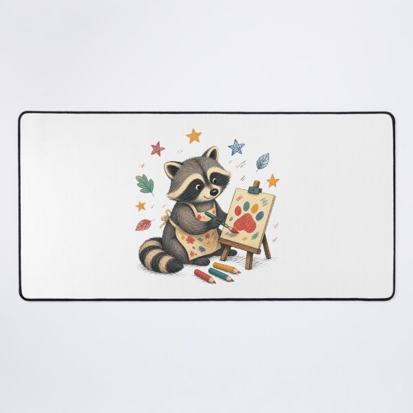 Item preview, Raccoon Sketch – Hand Drawn Woodland Animal Art designed and sold by AMICO77.