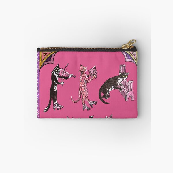 Item preview, Medieval Grotesque Musical Cats On Roller Skates designed and sold by Kendresson.