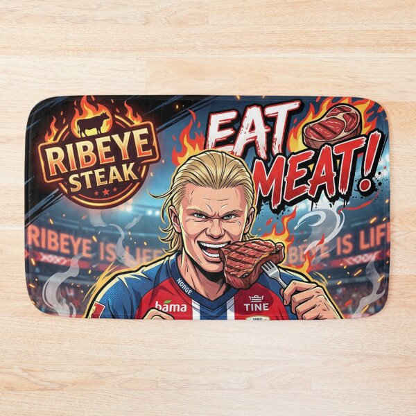 Item preview, Haaland Ribeye Steak Hot Anime designed and sold by Simplybe1.