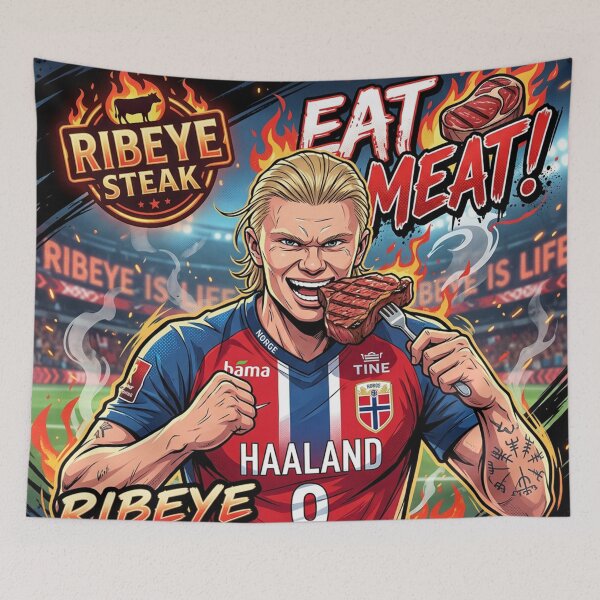Item preview, Haaland Ribeye Steak Hot Anime designed and sold by Simplybe1.
