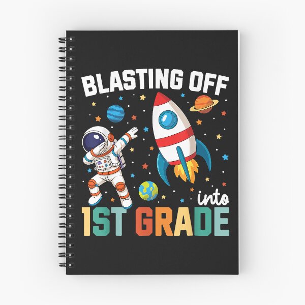 Item preview, Blasting Off Into 1st Grade Boys First Day First Grade Kids designed and sold by FrankIsabel.