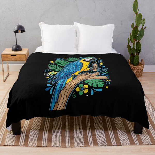 Item preview, blue yellow macaw designed and sold by kinanandi.
