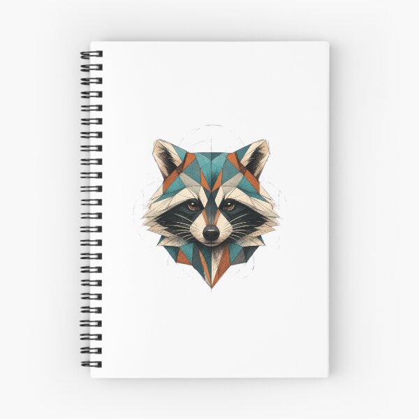Item preview, Raccoon Sketch – Hand Drawn Woodland Animal Art designed and sold by AMICO77.