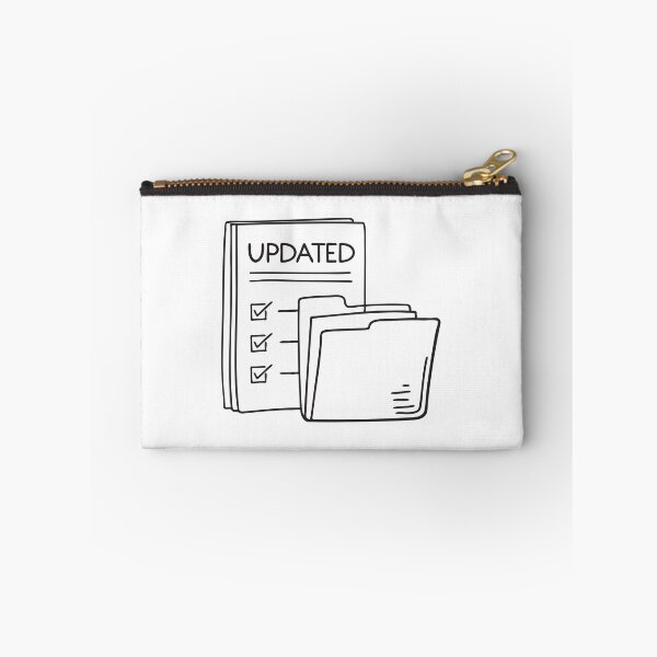 Item preview, A document folder near a printed sheet labeled updated designed and sold by rasagamastore.