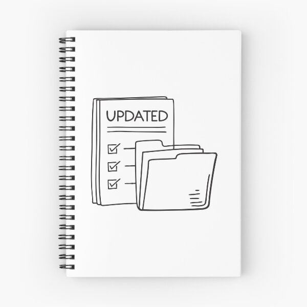 Item preview, A document folder near a printed sheet labeled updated designed and sold by rasagamastore.