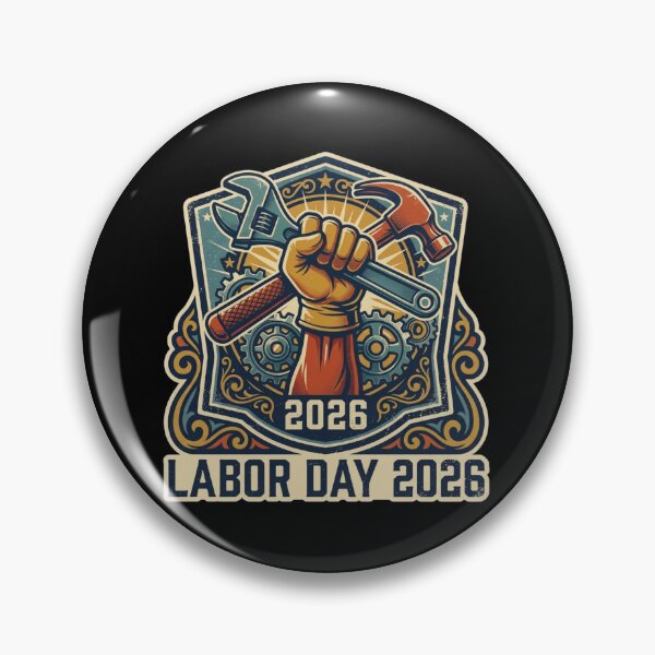 Item preview, Labor Day 2026 Retro Worker Fist designed and sold by SiarheiYur.