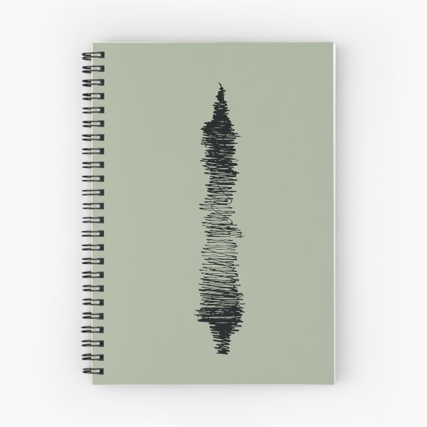 Item preview, Minimalist Black Scribble Soundwave Art designed and sold by BetweenForms.