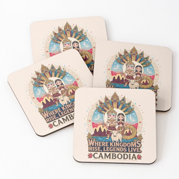 Item preview, Cambodia Preah Thong Neang Neak Design designed and sold by VoidAnimeStudio.