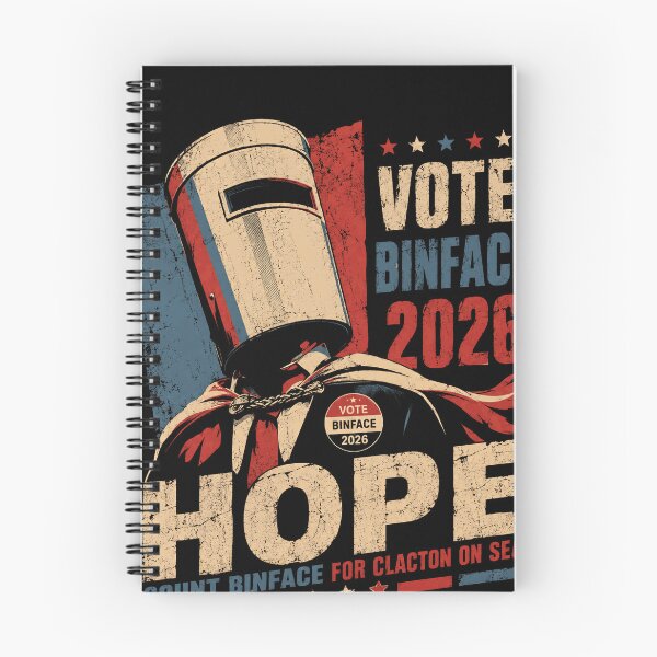 Item preview, Vote Binface 2026 Hope Count Binface For Clacton On Sea Political Election Satire designed and sold by RetroMini2026.