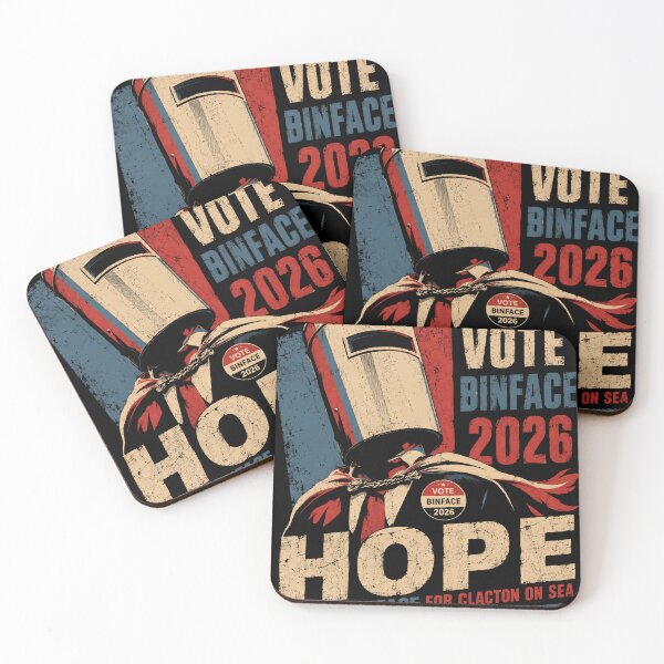 Item preview, Vote Binface 2026 Hope Count Binface For Clacton On Sea Political Election Satire designed and sold by RetroMini2026.