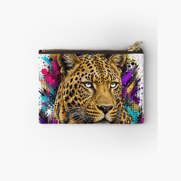 Item preview, Leopard Street Art Graffiti Portrait designed and sold by Tobull.